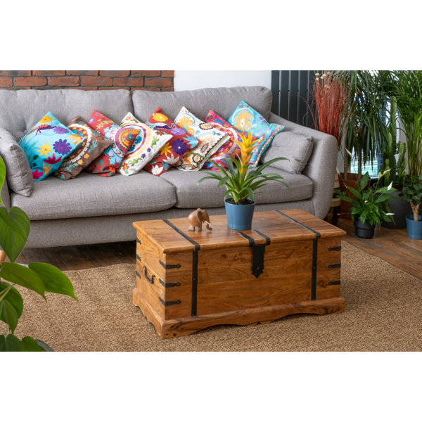 Trunk coffee store table wayfair